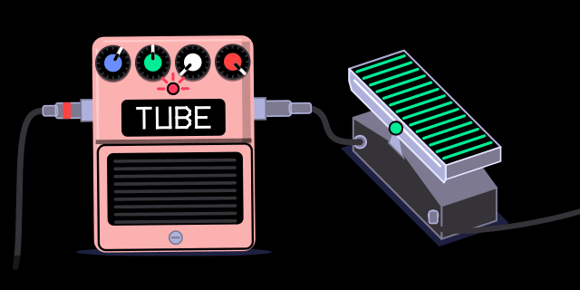 distortion: pedal modes
