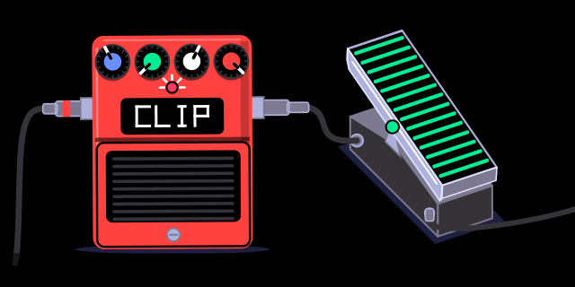 distortion: wah